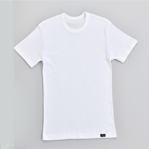[ダックス]丸首Tシャツ（0040-33）シロ　Mサイズ