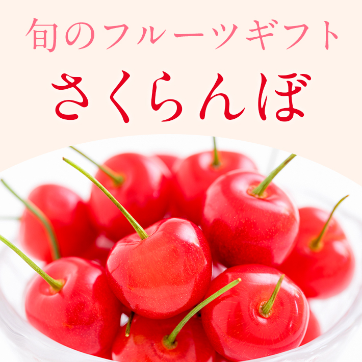 旬のフルーツ_さくらんぼ