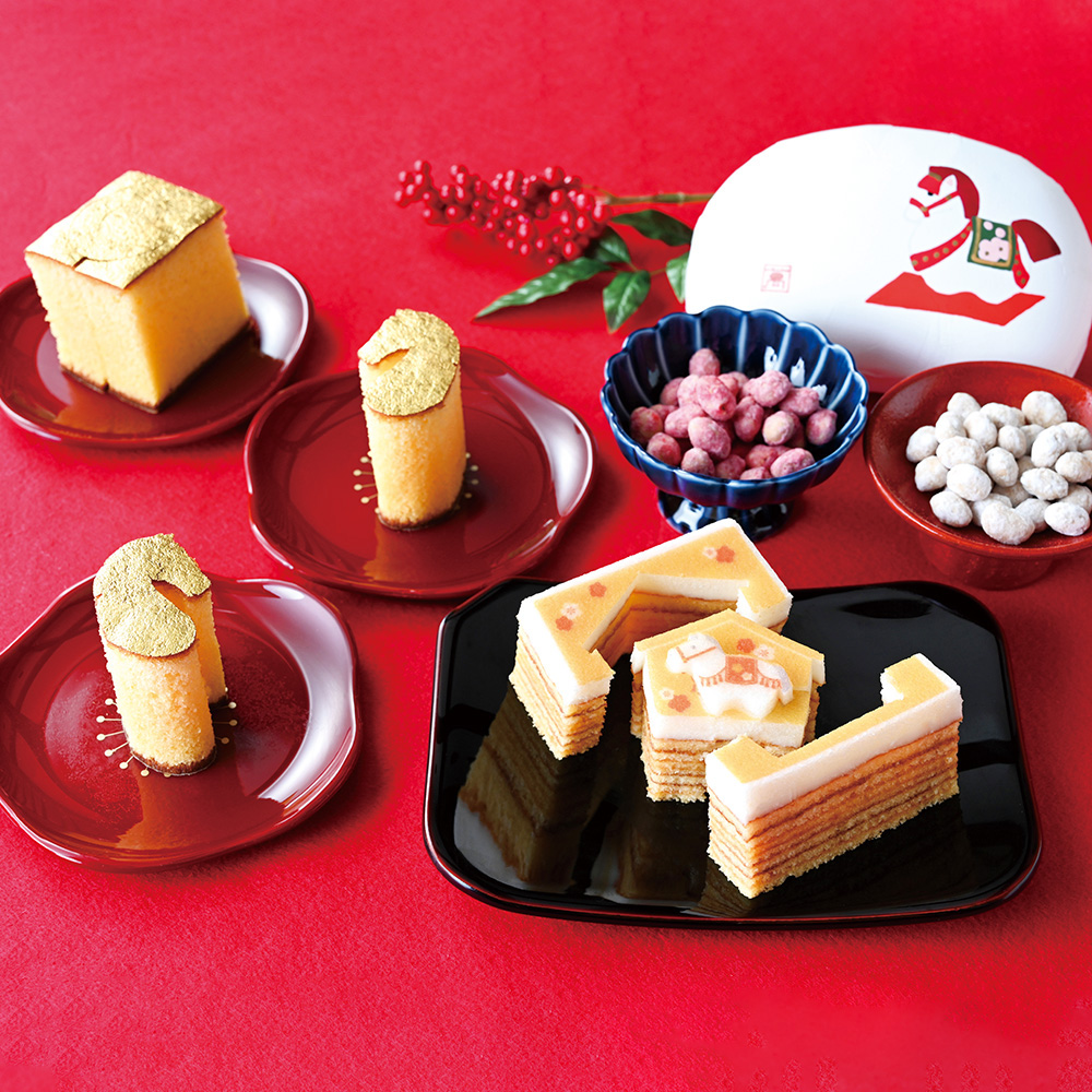 まめや金澤萬久] 萬久撰菓[迎春] [BS25-G]: フード・スイーツ | 井筒屋