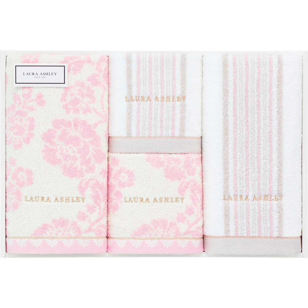 ローラアシュレイ] サンジェルマンG タオルセット [KR50264