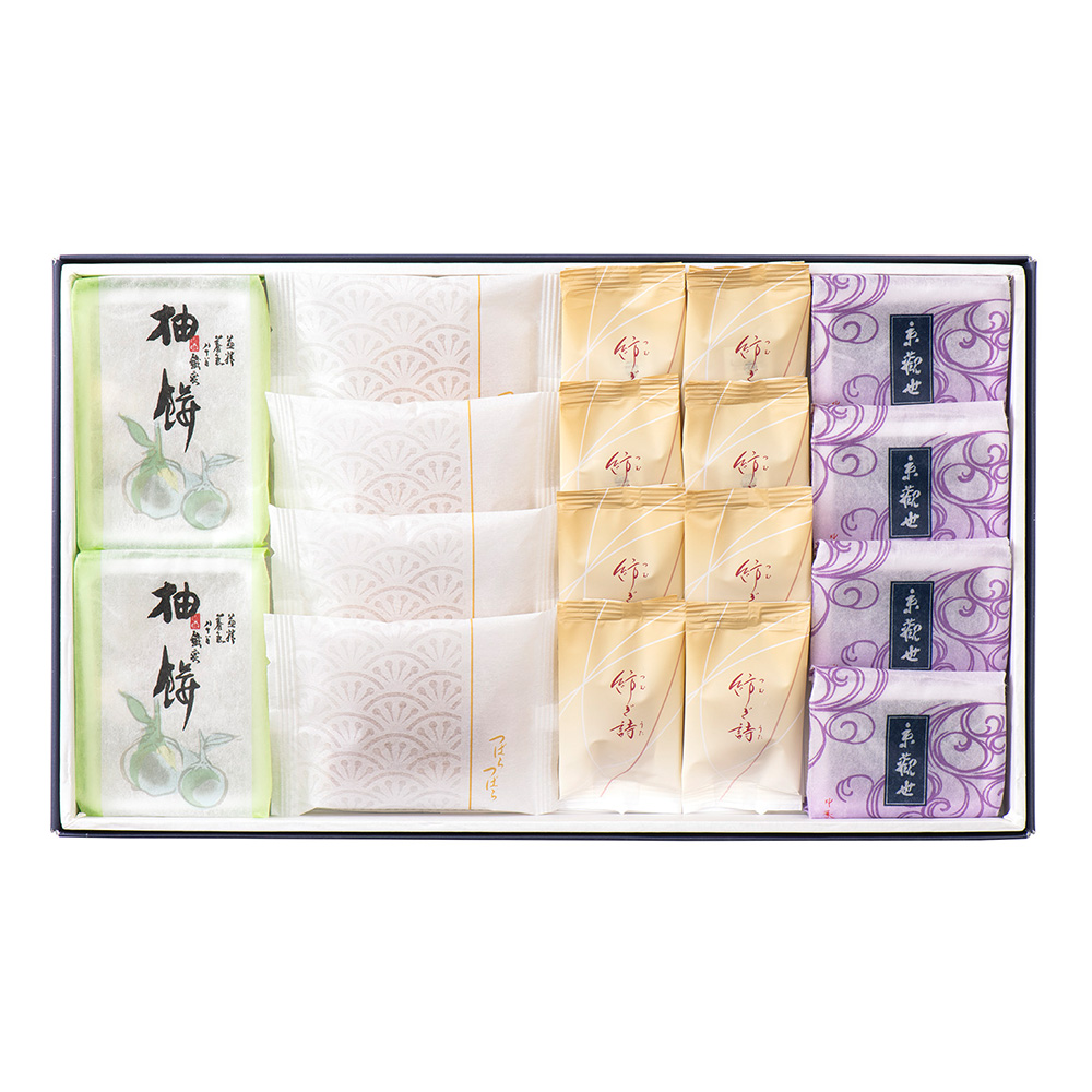 鶴屋吉信] 名菓撰（集い）18個入 MTI-18: フード・スイーツ | 井筒屋