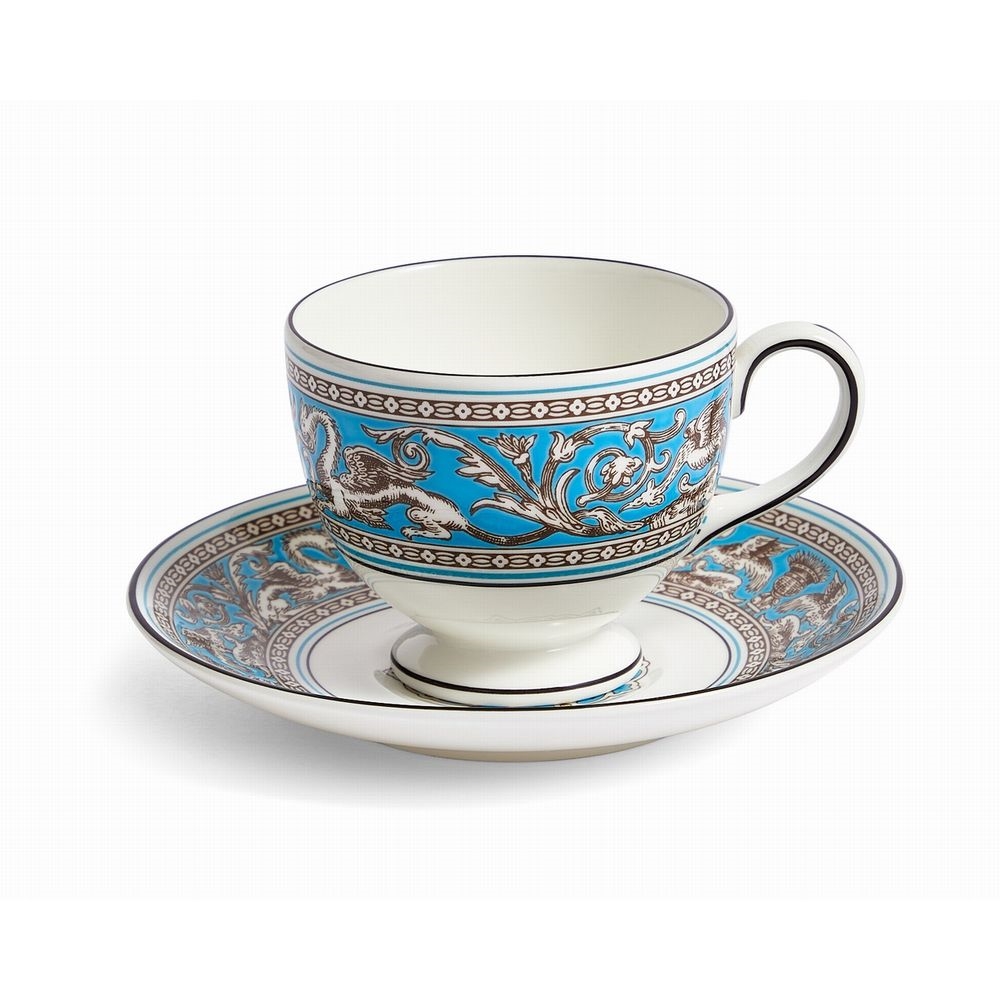 ウェッジウッド　フロレンティーンターコイズ ウェッジウッド]フロレンティーン ターコイズ ティーカップ