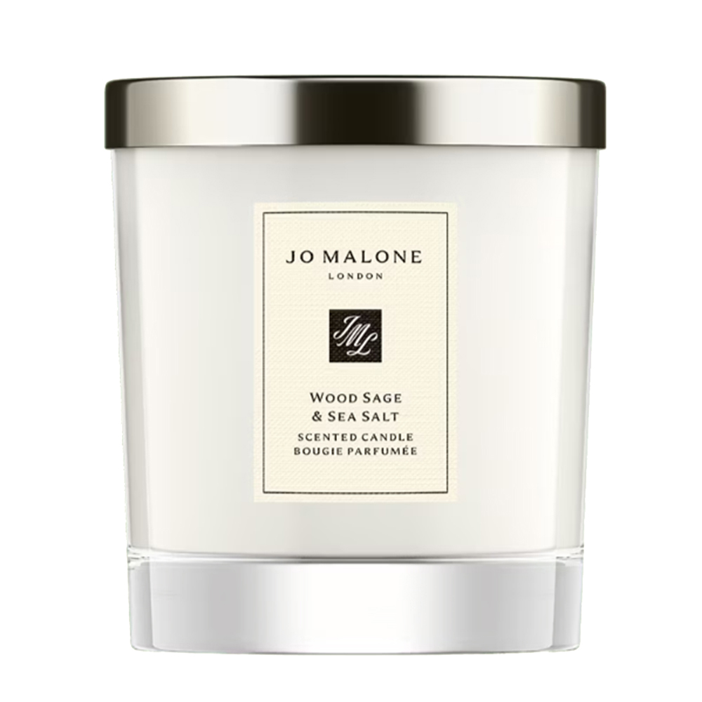 JO MALONE LONDON（ジョー マローン ロンドン）ウッド セージ ＆ シー ソルト ホーム キャンドル　200g／燃焼時間：約45時間　正規品 ジョーマローンロンドン] ウッド セージ & シー ソルト ホーム