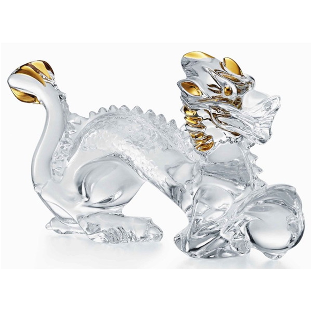 ほぼ未使用】バカラオーナメント龍縁起物干支ドラゴンボール