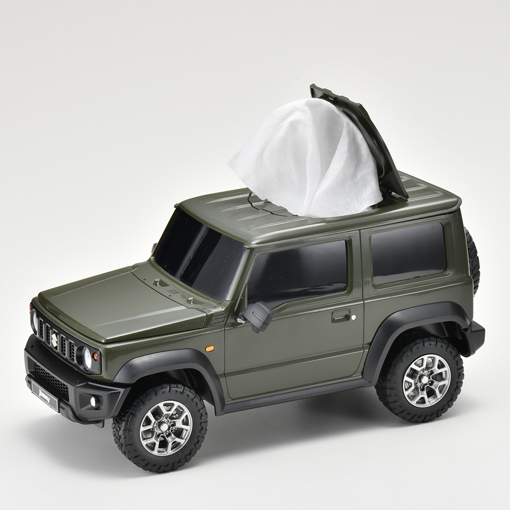 ジムニーシエラ　ウェットティッシュケース　グリーン ウェットティッシュケース ジムニーシエラ ジャングルグリーン