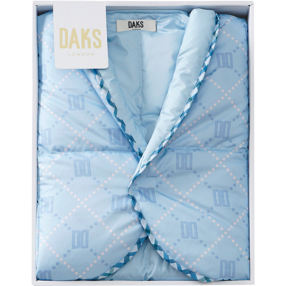 DAKS - DACKS 羽毛　肩当て ダックス] 羽毛肩当て ブルー [DK561080-6]: リビング・ホビー