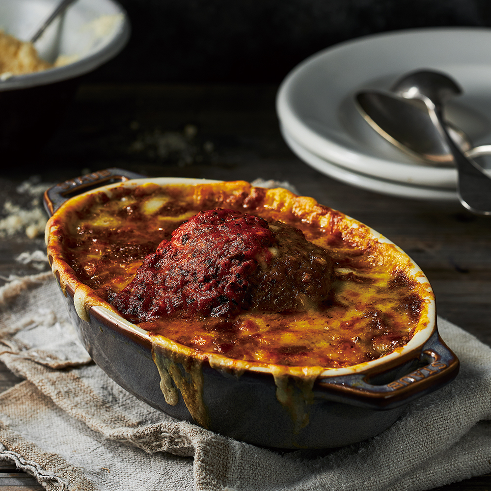 Z's MENU]洋食屋さんのまかないハンバーグカレードリア: フード