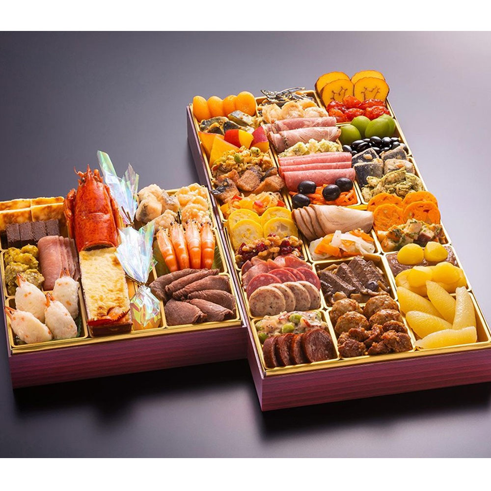 大阪・関西万博おせち お重箱 非売品 Expo 楽天市場】【おせち】一冨士大阪・関西万博おせち二段重【冷蔵】※2人前