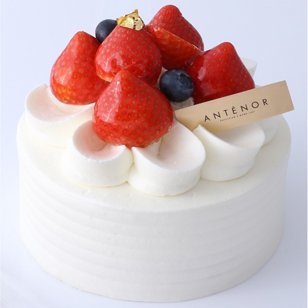 店頭受取】[アンテノール] 苺のデコレーション（生クリーム