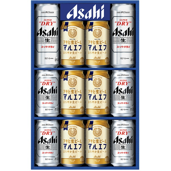 [アサヒ] スーパードライ・アサヒ生ビールダブルセット [MFW3]