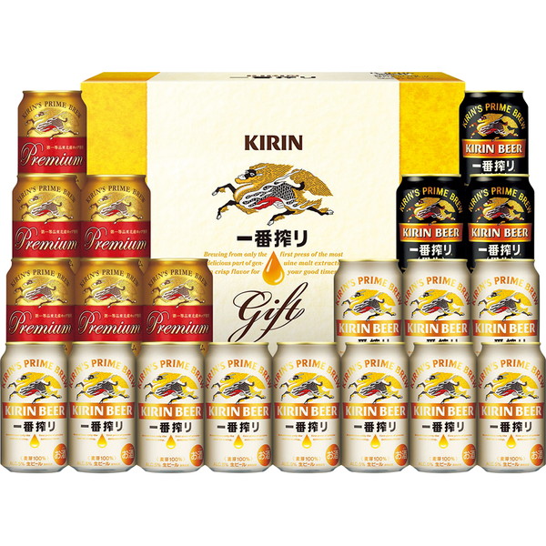 キリン一番搾り3種飲みくらべセット プレミアム・黒ビール入り [KIPF5]