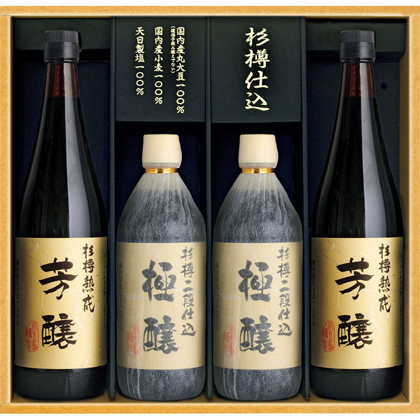 小豆島杉樽仕込醤油詰合せ [SKSAHN]