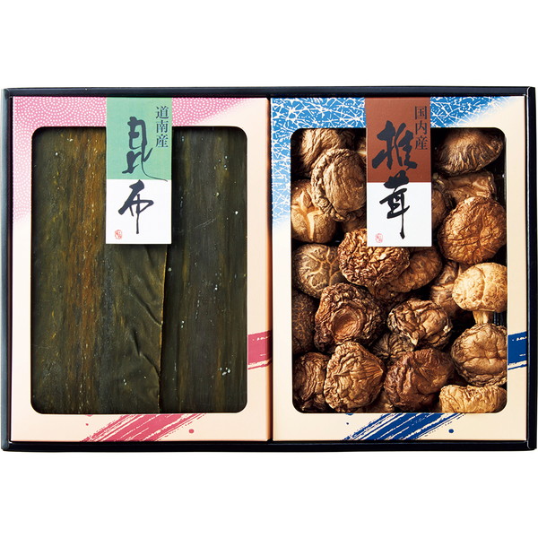 国内産どんこ椎茸・昆布詰合せ [IKS50]