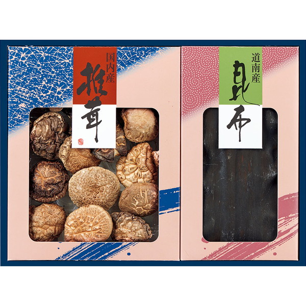 国内産どんこ椎茸・昆布詰合せ [SK50]