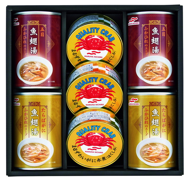 [マルハニチロ] かに缶詰・ふかひれスープ缶詰詰合せ [FZ-50S]