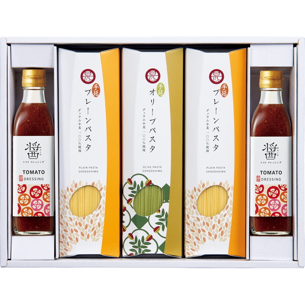 [甚助] 小豆島パスタ＆醤トマトドレッシング [PUT50]