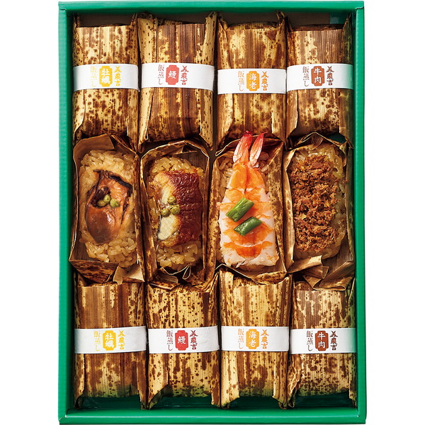 [京料理 美濃吉] お凌ぎ飯蒸し詰合せ [MOS-50B]