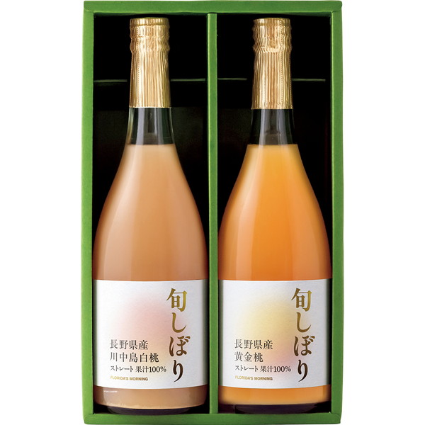 [フロリダスモーニング] 旬しぼり 日本の桃ストレートジュース [MOG30]