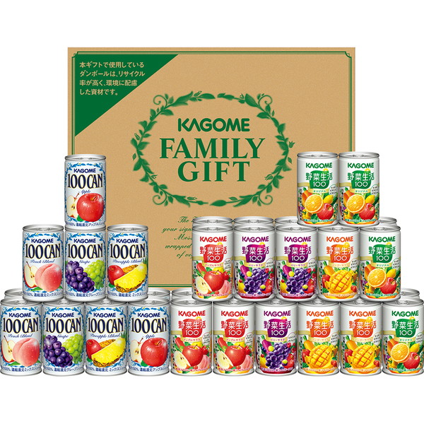 [カゴメ] フルーツ＆野菜飲料詰合せ [KSR50P]
