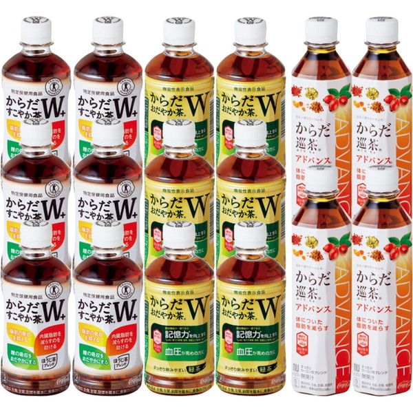 日本コカコーラからだすこやか茶W＋からだおだやか茶からだ巡茶 [KOM30]