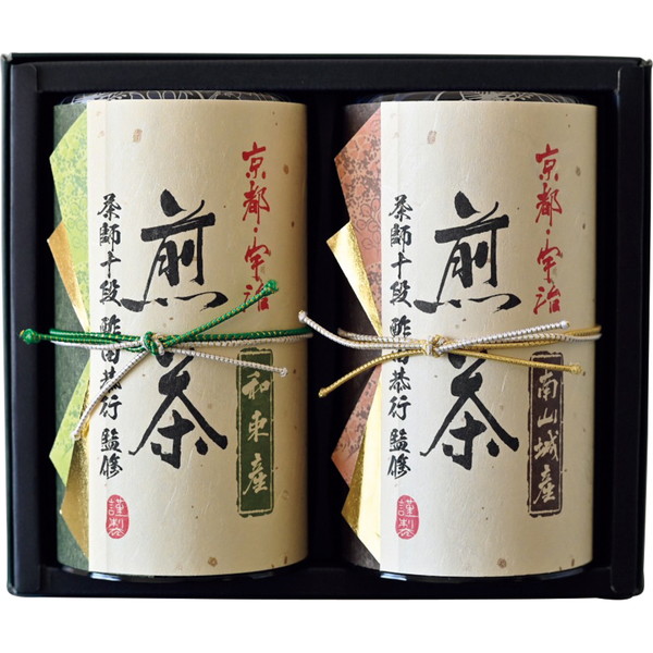 [放香堂] 茶師十段酢田恭行監修 宇治銘茶詰合せ [HDB300a]