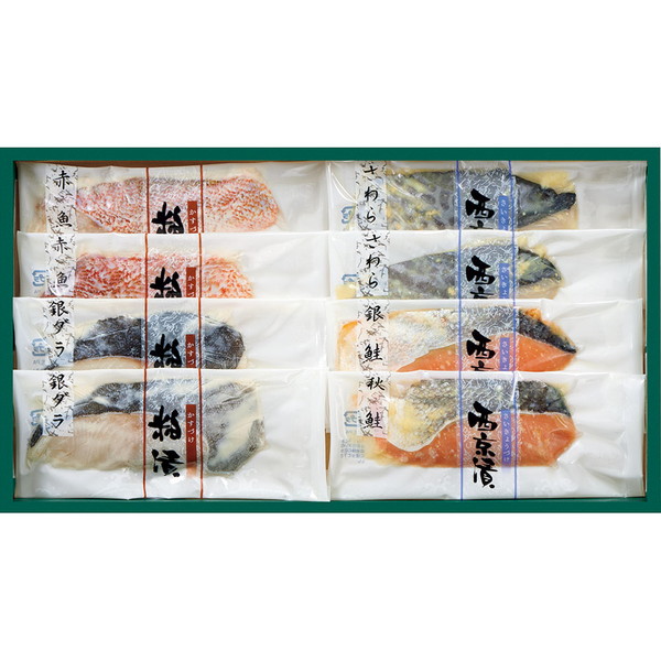 [魚勢] 吟醸粕・西京味噌漬魚詰合せ [TS50]