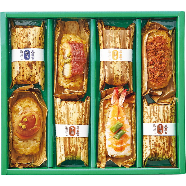 [京料理 美濃吉] お凌ぎ飯蒸し詰合せ [MOS-30R]