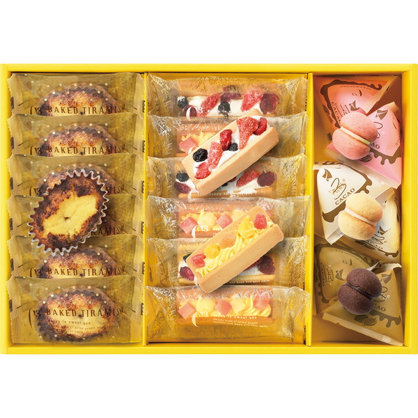 [シーキューブ]  フルーツミックスウィッチ６種18個入 [CASFW30]