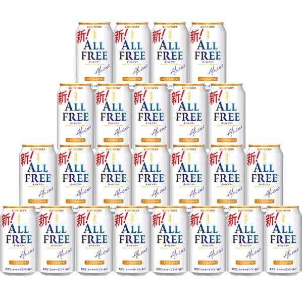 ご自宅用 「サントリー」 オールフリー[フリー24缶]