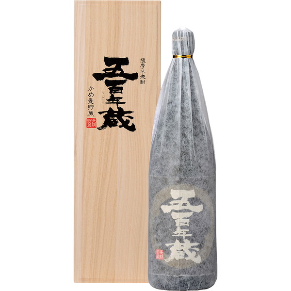 [鹿児島 田苑] 五百年蔵 芋焼酎 甕貯蔵木箱入り [DENEN]