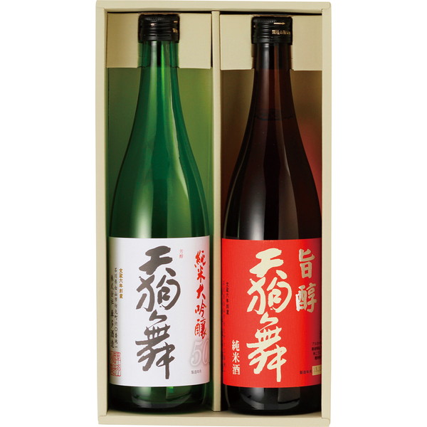 [石川 天狗舞] 純米大吟醸・純米酒飲み比べセット [TNG-30]