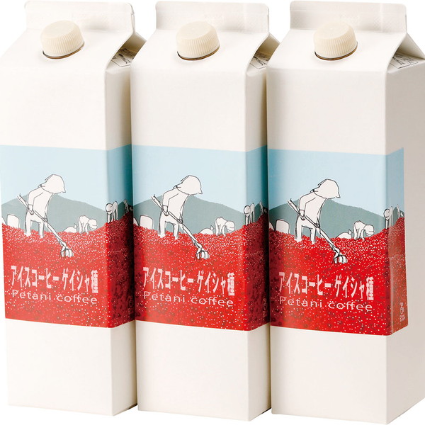 [Petani Coffee] アイスコーヒーゲイシャ種 3本 [PTGC]