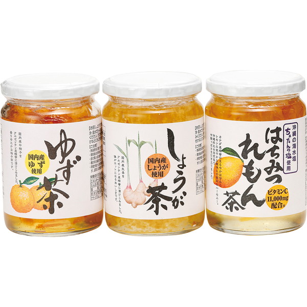 ご自宅用 バラエティ蜂蜜茶セット [KK-30]