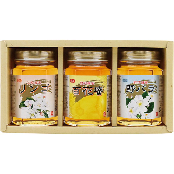 [藤井養蜂場] 国産純粋蜂蜜セット [FK-40]