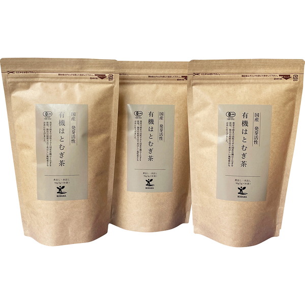 ご自宅用 有機はとむぎ茶 [KTH30]