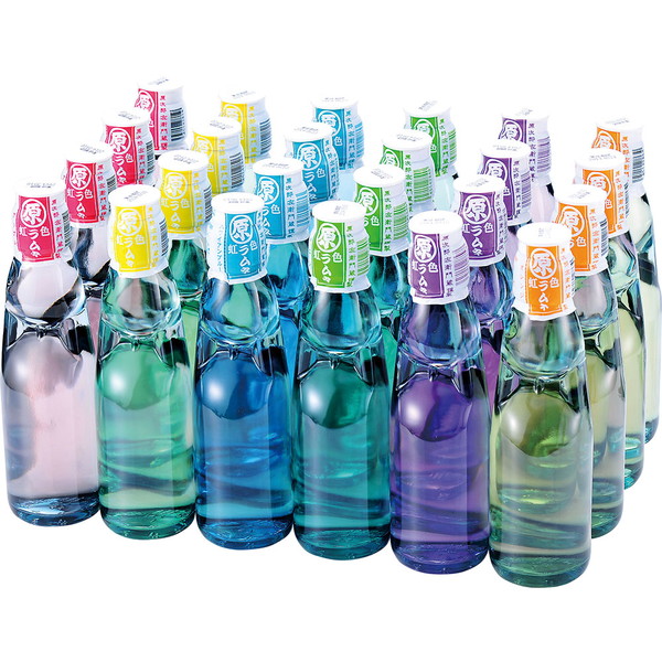 ご自宅用 「原次郎左衛門」 虹色ラムネ6色アソート[RMN]
