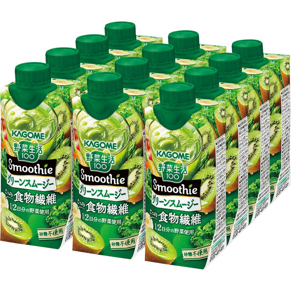 ご自宅用 「カゴメ」 野菜生活100Ｓｍｏｏｔｈｉｅグリーンスムージー[YSGGK]