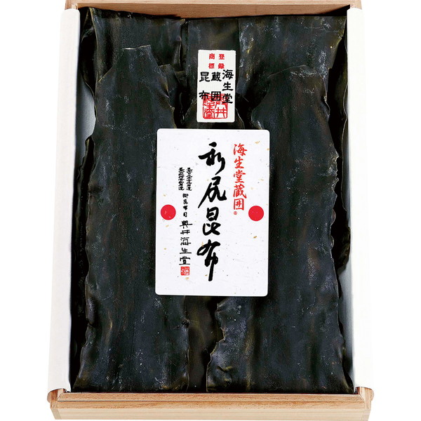 [奥井海生堂] 木箱入蔵囲利尻昆布 [OKU-60]