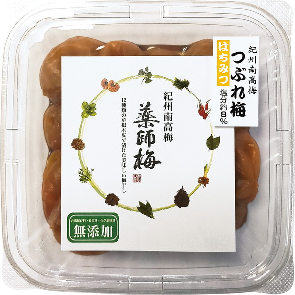 ご自宅用 [薬師梅] つぶれ梅はちみつ味 [CM10]