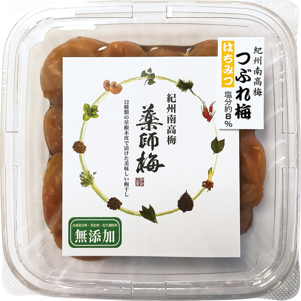 ご自宅用 [薬師梅] つぶれ梅はちみつ味 [CM10]