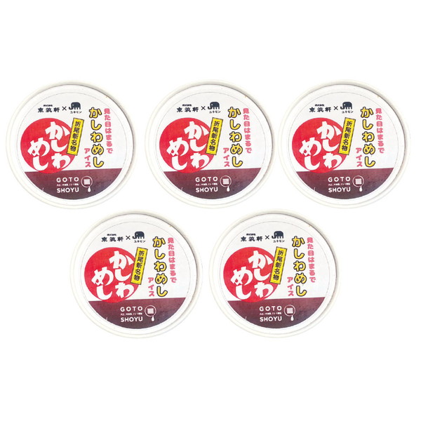 北九州[東筑軒×ごとう醤油] 見た目はまるでかしわめしアイス [GTY5]