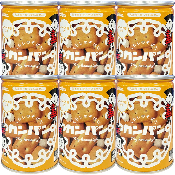 ご自宅用 hokkaのカンパン保存缶110ｇ×6 [KHK198]