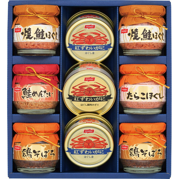 [ニッスイ] かに缶詰・瓶詰詰合せ [BK-50C]