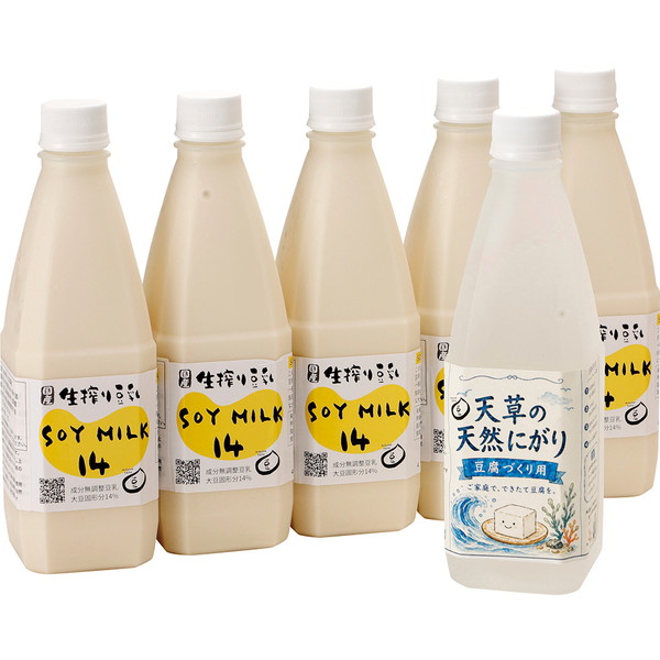 [久末食品] 濃厚豆乳とにがりセット [ＨＴ５－Ｔ５]