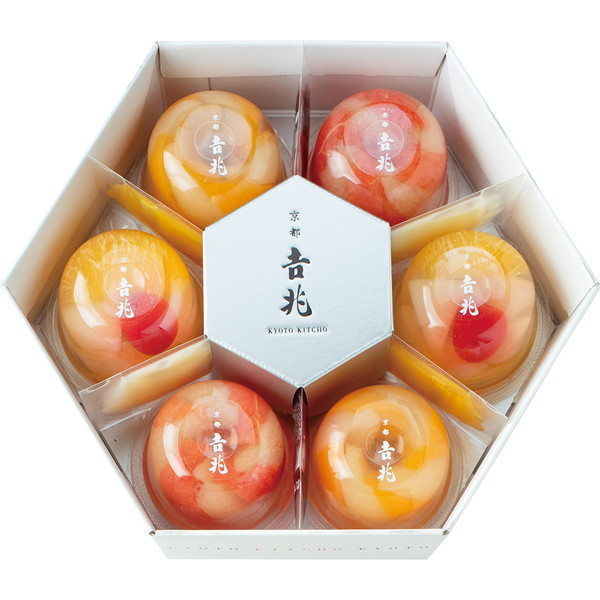 [京都吉兆] フルーツゼリー寄せ [FJ-5A]