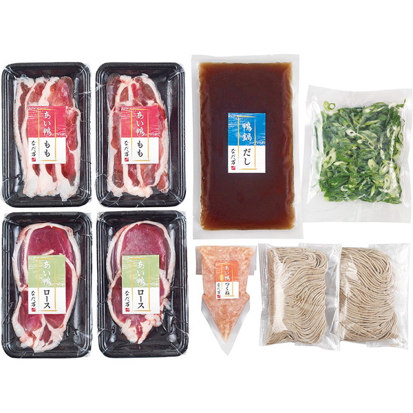 [なだ万] 〆まで美味しい鴨鍋セット [KN-10A]