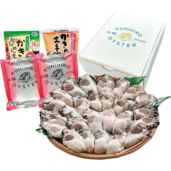 [クニヒロ] 広島かき・土手鍋みそセット [KD-1]