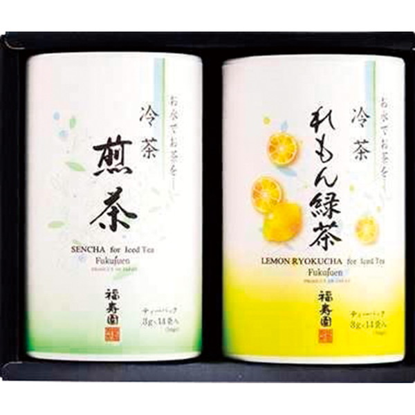 [京都・福寿園] れもん緑茶ティーギフトセット [FL-30]