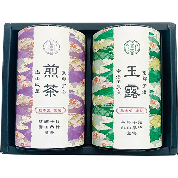 [放香堂] 茶師十段酢田恭行監修　宇治銘茶詰合せ[HDB500]
