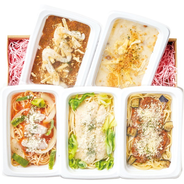 [ぶどうの樹] シェフ特製グラタン＆パスタ5食セット [BUDOU-G]